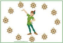 Peter pan sticker chart
