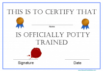 printable certificates