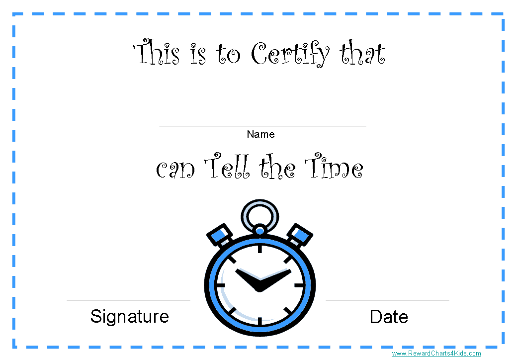 free printable certificates