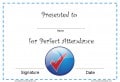 Award Certificate