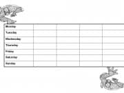 Printable Spiderman Reward Chart