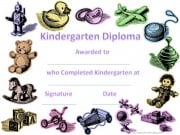 Kindergarten diplomas Kindergarten diplomas