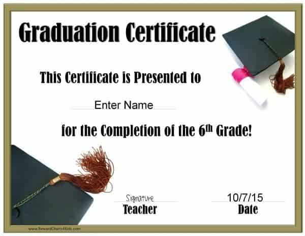 Graduation Certificate