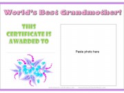 Award certificates Award certificates