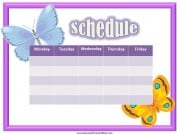 Free School Schedule Free School Schedule