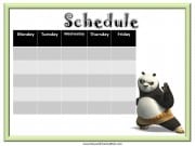 Kung Fu Panda Class Schedule Kung Fu Panda Class Schedule