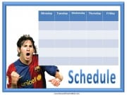 Messy Class Schedule Messy Class Schedule