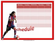 Messy school Schedule Messy School Schedule