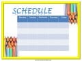 School Schedule