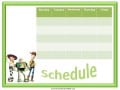 Toy Story Class Schedule
