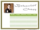 Harry Potter Behavior Chart