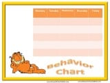 Garfield Behavior Chart