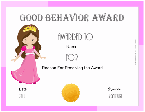 Award for girls