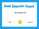 Award Certificates