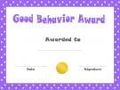 Free award certificates