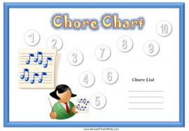 Music Chore Charts
