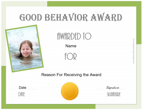 Award for kids