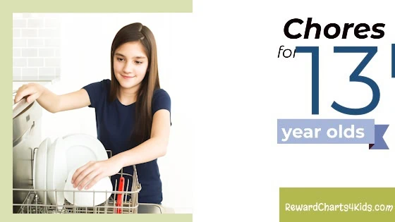 Chores for 13 year olds