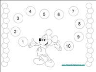Mickey Mouse Potty Training Chart Printable