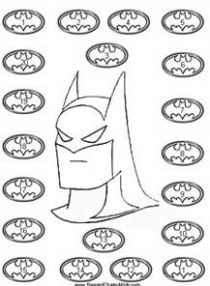 Batman Sticker Chart