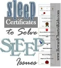 Sleep Certificates to Solve Sleep Problems