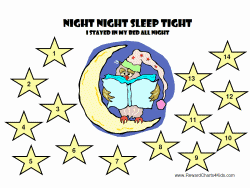 Sleep Sticker Chart Printable