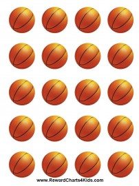 basketball stickers