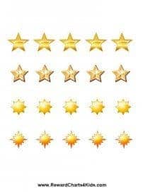 star stickers