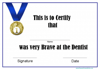 free printable certificate
