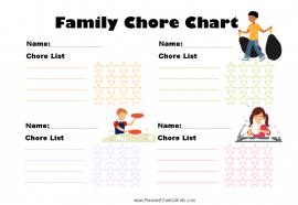 Family Chore Charts