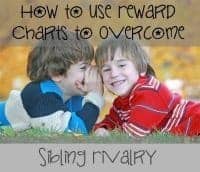 Using Reward Charts to Overcome Sibling Rivalry