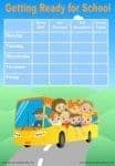 Free chore chart for kids