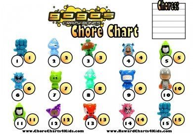 Printable reward chart