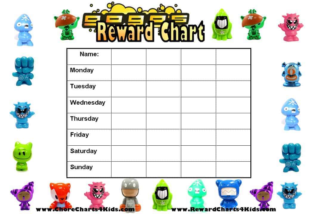 4 x Childrens Reward Charts and 250 Stickers for Rewarding Kids Good Behaviour 