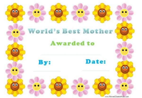 Best Mom Award | Customize Online &amp; Print at Home