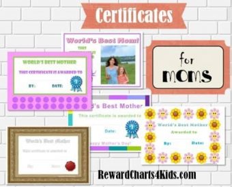 Best Mom Award | Customize Online &amp; Print at Home