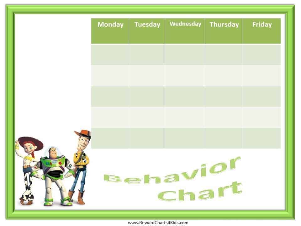 Free Printable Behavior Charts No Registration Required - free printable roblox reward chart