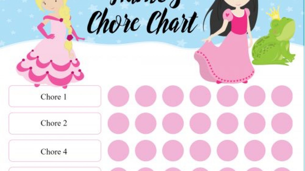 Premade Chore Charts