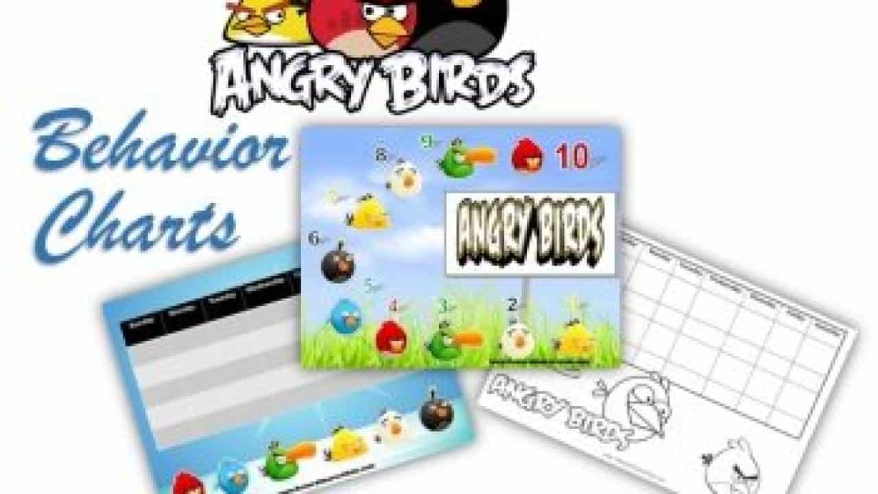 Angry Birds Behavior Chart