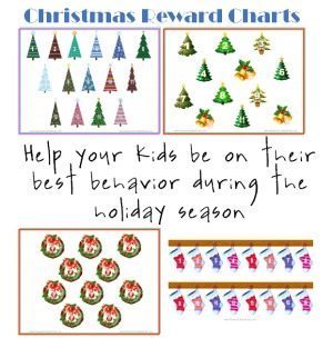 Christmas Reward Charts