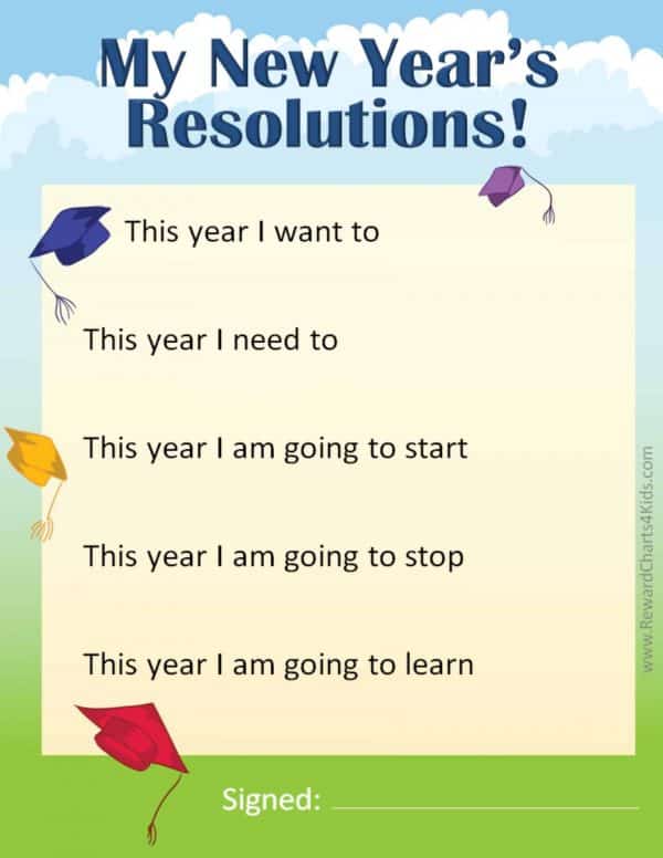 new year new resolution essay