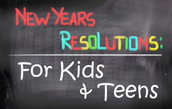 New Year's Resolutions for Kids with Free Printables