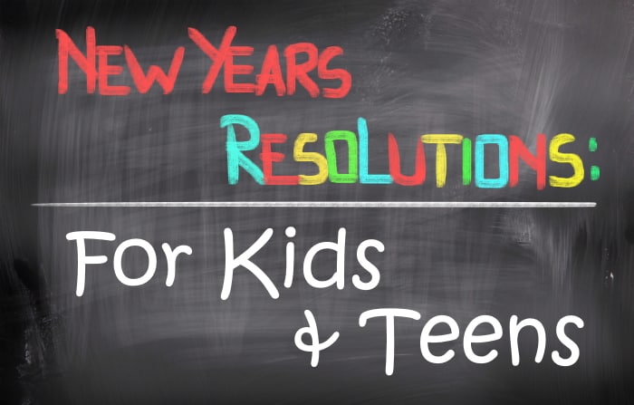 new year resolution for kids