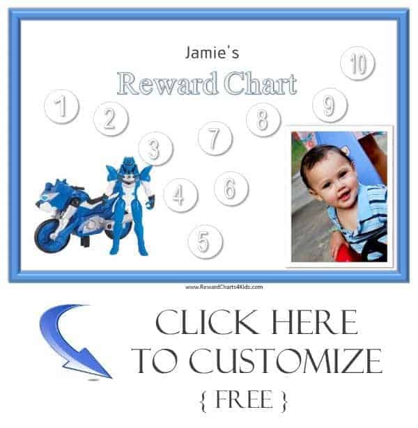 Printable behavior charts
