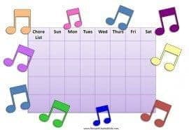 Printable Chore Chart