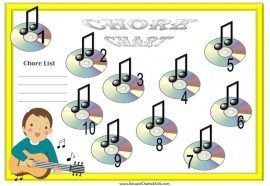 Guitar chore charts