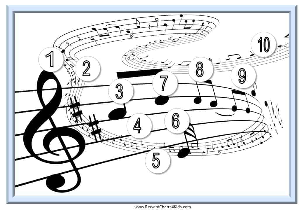 Free Printable Music Practice Charts