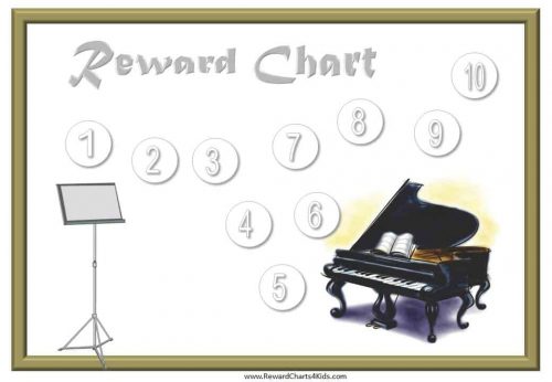 Piano Practice Chart