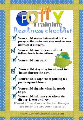 potty training readiness checklist