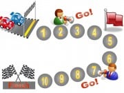 Behavior charts with racing car